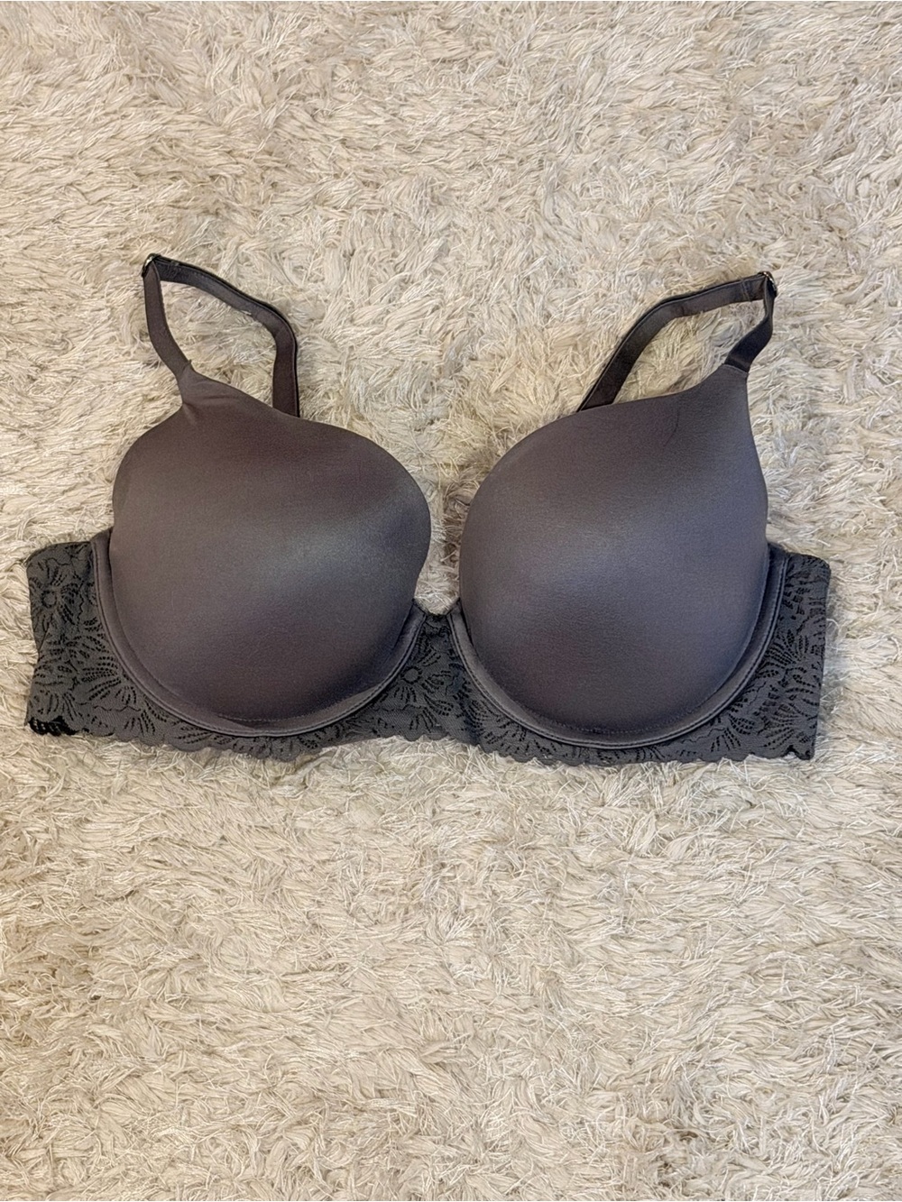 Aerie Real Sunnie Demi Smooth Lace Bra - 36D